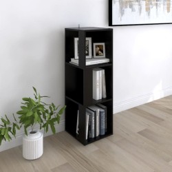 vidaXL Eckregal Schwarz 33x33x100 cm Holzwerkstoff