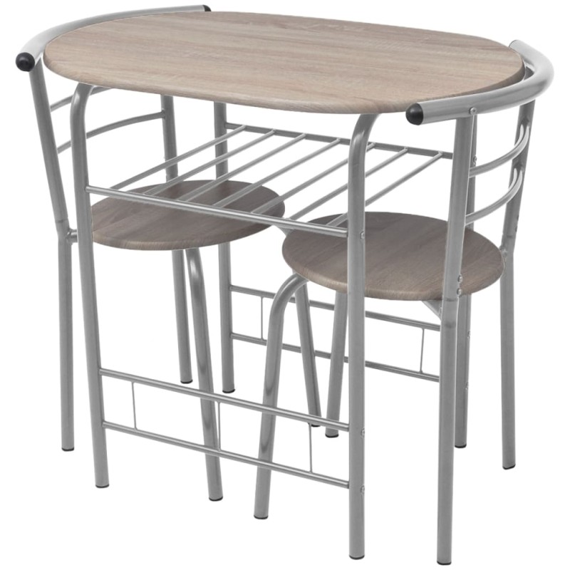 vidaXL Frühstückstisch Bar-Set MDF vidaXL Frühstückstisch Bar-Set MDF