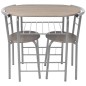 vidaXL Frühstückstisch Bar-Set MDF vidaXL Frühstückstisch Bar-Set MDF