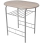 vidaXL Frühstückstisch Bar-Set MDF vidaXL Frühstückstisch Bar-Set MDF