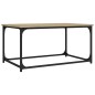 vidaXL Couchtisch Sonoma-Eiche 80x50x40 cm Holzwerkstoff und Eisen vidaXL Couchtisch Sonoma-Eiche 80x50x40 cm Holzwerkstoff und Eisen