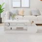 vidaXL Couchtisch Weiß 120x50x40,5 cm Massivholz Kiefer vidaXL Couchtisch Weiß 120x50x40,5 cm Massivholz Kiefer