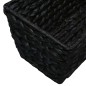 vidaXL Blumenkasten 2 Stk. Wasserhyazinthe Schwarz vidaXL Blumenkasten 2 Stk. Wasserhyazinthe Schwarz
