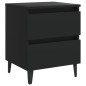 vidaXL Nachttische 2 Stk. Schwarz 40x35x50 cm Holzwerkstoff vidaXL Nachttische 2 Stk. Schwarz 40x35x50 cm Holzwerkstoff