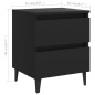 vidaXL Nachttische 2 Stk. Schwarz 40x35x50 cm Holzwerkstoff vidaXL Nachttische 2 Stk. Schwarz 40x35x50 cm Holzwerkstoff