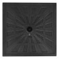 vidaXL Sonnenschirmständer Harz Quadratisch Schwarz 19 kg vidaXL Sonnenschirmständer Harz Quadratisch Schwarz 19 kg
