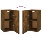 vidaXL TV-Schränke 2 Stk. Räuchereiche 30,5x30x60 cm Holzwerkstoff vidaXL TV-Schränke 2 Stk. Räuchereiche 30,5x30x60 cm Holzwerkstoff