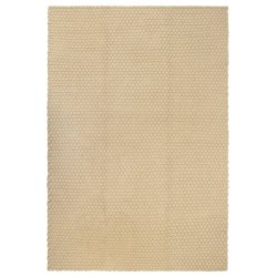 vidaXL Teppich Rechteckig Natur 120x180 cm Baumwolle