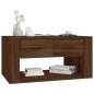 vidaXL Couchtisch Braun Eichen-Optik 80x50x40 cm Holzwerkstoff vidaXL Couchtisch Braun Eichen-Optik 80x50x40 cm Holzwerkstoff