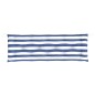 Gartenbank-Auflagen 2 Stk. Blau&Weiß Gestreift 150x50x7cm Stoff Gartenbank-Auflagen 2 Stk. Blau&Weiß Gestreift 150x50x7cm Stoff