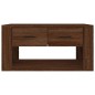 vidaXL Couchtisch Braun Eichen-Optik 80x50x40 cm Holzwerkstoff vidaXL Couchtisch Braun Eichen-Optik 80x50x40 cm Holzwerkstoff