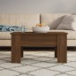 vidaXL Couchtisch Braun Eichen-Optik 79x49x41 cm Holzwerkstoff vidaXL Couchtisch Braun Eichen-Optik 79x49x41 cm Holzwerkstoff