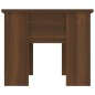 vidaXL Couchtisch Braun Eichen-Optik 79x49x41 cm Holzwerkstoff vidaXL Couchtisch Braun Eichen-Optik 79x49x41 cm Holzwerkstoff