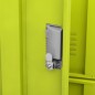 vidaXL Schließfachschrank Hellgrau und Grün 90x45x92,5 cm Stahl vidaXL Schließfachschrank Hellgrau und Grün 90x45x92,5 cm Stahl