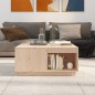 vidaXL Couchtisch 80x81x36,5 cm Massivholz Kiefer vidaXL Couchtisch 80x81x36,5 cm Massivholz Kiefer