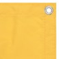 vidaXL Balkon-Sichtschutz Gelb 75x400 cm Oxford-Gewebe vidaXL Balkon-Sichtschutz Gelb 75x400 cm Oxford-Gewebe