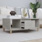 vidaXL Couchtisch Betongrau 90x50x36,5 cm Holzwerkstoff vidaXL Couchtisch Betongrau 90x50x36,5 cm Holzwerkstoff
