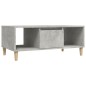 vidaXL Couchtisch Betongrau 90x50x36,5 cm Holzwerkstoff vidaXL Couchtisch Betongrau 90x50x36,5 cm Holzwerkstoff