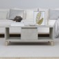 vidaXL Couchtisch Betongrau 90x50x36,5 cm Holzwerkstoff vidaXL Couchtisch Betongrau 90x50x36,5 cm Holzwerkstoff