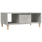 vidaXL Couchtisch Betongrau 90x50x36,5 cm Holzwerkstoff vidaXL Couchtisch Betongrau 90x50x36,5 cm Holzwerkstoff