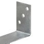 vidaXL Pfostenträger 6 Stk. Silbern 12×6×30 cm Verzinkter Stahl vidaXL Pfostenträger 6 Stk. Silbern 12×6×30 cm Verzinkter Stahl