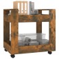 vidaXL Bürowagen Räuchereiche 60x45x60 cm Holzwerkstoff vidaXL Bürowagen Räuchereiche 60x45x60 cm Holzwerkstoff