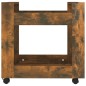 vidaXL Bürowagen Räuchereiche 60x45x60 cm Holzwerkstoff vidaXL Bürowagen Räuchereiche 60x45x60 cm Holzwerkstoff