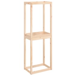 vidaXL Reifenregal 63x40x180 cm Massivholz Kiefer