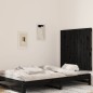 vidaXL Wand-Kopfteil Schwarz 95,5x3x90 cm Massivholz Kiefer vidaXL Wand-Kopfteil Schwarz 95,5x3x90 cm Massivholz Kiefer