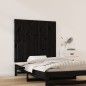 vidaXL Wand-Kopfteil Schwarz 95,5x3x90 cm Massivholz Kiefer vidaXL Wand-Kopfteil Schwarz 95,5x3x90 cm Massivholz Kiefer