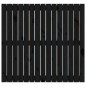 vidaXL Wand-Kopfteil Schwarz 95,5x3x90 cm Massivholz Kiefer vidaXL Wand-Kopfteil Schwarz 95,5x3x90 cm Massivholz Kiefer