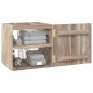 vidaXL Wand-Badschrank 41x38x40 cm Massivholz Teak vidaXL Wand-Badschrank 41x38x40 cm Massivholz Teak