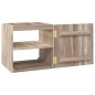 vidaXL Wand-Badschrank 41x38x40 cm Massivholz Teak vidaXL Wand-Badschrank 41x38x40 cm Massivholz Teak