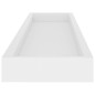 vidaXL Loggia Wandregale 4 Stk. Weiß 80x15x4 cm MDF vidaXL Loggia Wandregale 4 Stk. Weiß 80x15x4 cm MDF
