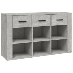vidaXL Sideboard Betongrau 100x30x59,5 cm Holzwerkstoff