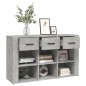 vidaXL Sideboard Betongrau 100x30x59,5 cm Holzwerkstoff vidaXL Sideboard Betongrau 100x30x59,5 cm Holzwerkstoff