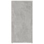 vidaXL Sideboard Betongrau 100x30x59,5 cm Holzwerkstoff vidaXL Sideboard Betongrau 100x30x59,5 cm Holzwerkstoff