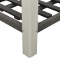 vidaXL Garten-Hochbeet mit Ablage 75x50x90 cm WPC Grau vidaXL Garten-Hochbeet mit Ablage 75x50x90 cm WPC Grau