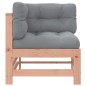 vidaXL Ecksofa mit Kissen Massivholz Douglasie vidaXL Ecksofa mit Kissen Massivholz Douglasie