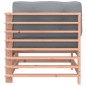 vidaXL Ecksofa mit Kissen Massivholz Douglasie vidaXL Ecksofa mit Kissen Massivholz Douglasie