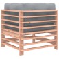 vidaXL Ecksofa mit Kissen Massivholz Douglasie vidaXL Ecksofa mit Kissen Massivholz Douglasie