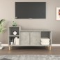 vidaXL TV-Schrank Betongrau 100x35x55 cm Holzwerkstoff vidaXL TV-Schrank Betongrau 100x35x55 cm Holzwerkstoff