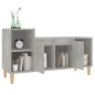vidaXL TV-Schrank Betongrau 100x35x55 cm Holzwerkstoff vidaXL TV-Schrank Betongrau 100x35x55 cm Holzwerkstoff