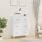 vidaXL Sideboard Hochglanz-Weiß 70x34x90 cm Holzwerkstoff vidaXL Sideboard Hochglanz-Weiß 70x34x90 cm Holzwerkstoff