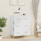 vidaXL Sideboard Hochglanz-Weiß 70x34x90 cm Holzwerkstoff vidaXL Sideboard Hochglanz-Weiß 70x34x90 cm Holzwerkstoff