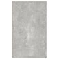 vidaXL Nachttisch Betongrau 50x36x60 cm Holzwerkstoff vidaXL Nachttisch Betongrau 50x36x60 cm Holzwerkstoff