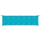 Gartenbank-Auflagen 2 Stk. Türkis 200x50x7 cm Stoff Gartenbank-Auflagen 2 Stk. Türkis 200x50x7 cm Stoff