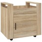 vidaXL Bürowagen Sonoma-Eiche 60x45x60 cm Holzwerkstoff vidaXL Bürowagen Sonoma-Eiche 60x45x60 cm Holzwerkstoff