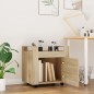vidaXL Bürowagen Sonoma-Eiche 60x45x60 cm Holzwerkstoff vidaXL Bürowagen Sonoma-Eiche 60x45x60 cm Holzwerkstoff