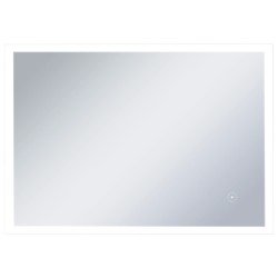 vidaXL LED-Badspiegel mit Berührungssensor 100x60 cm